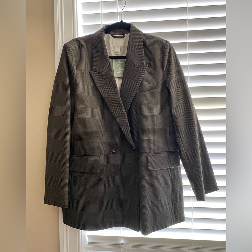 H&M Double-breasted Jacket Size M New with Tag